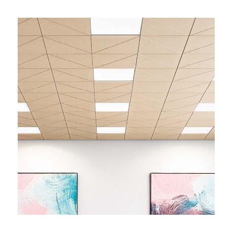 Remplacement acoustique pour dalles de faux plafond.