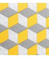Mosaique acoustique décorative disponible dans nos 20 couleurs, entièrement combinables.