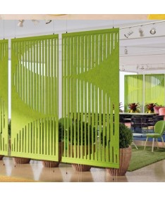 cloison acoustique "flow"