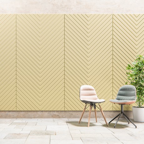 Panneau acoustique mural grand format