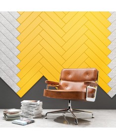 VITTA est un revêtement acoustique modulable composé de mosaiques modulaires