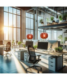 Luminaire acoustique à suspendre