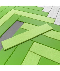 Mur acoustique réalisé avec panneaux acoustiques modulaires VITA
