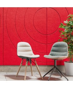 Panneau acoustique grand format "Sunset" disponible en 17 coloris.